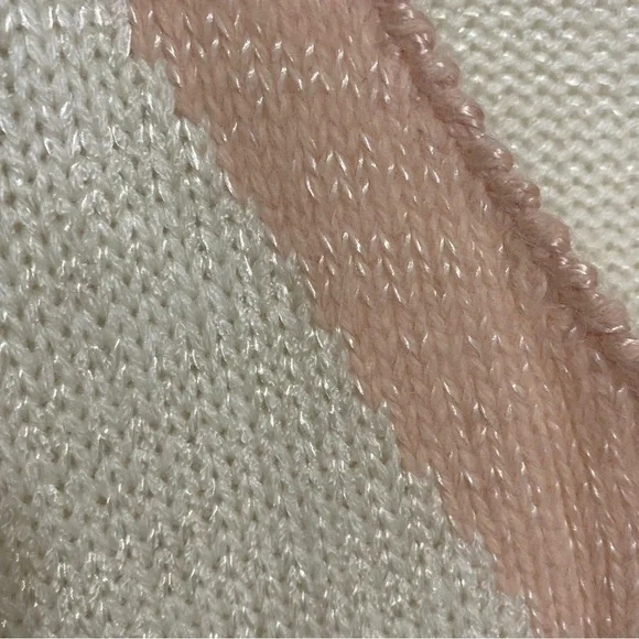 Vintage embellished wrap sweater size M - Picture 6 of 13